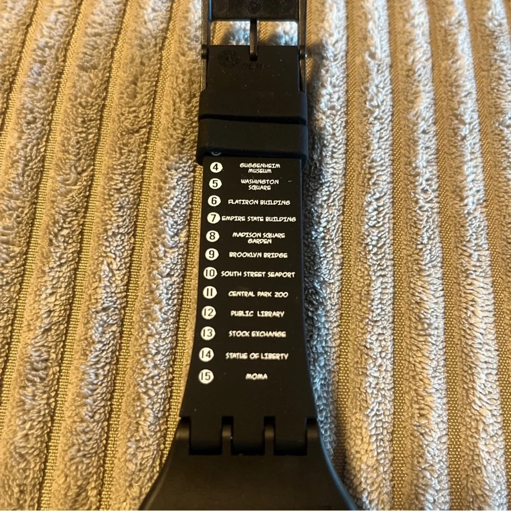 Swatch Special 2017 - SUOZ244 - Broadway -Greetings from NwOT York - NUOVO - Picture 5 of 7